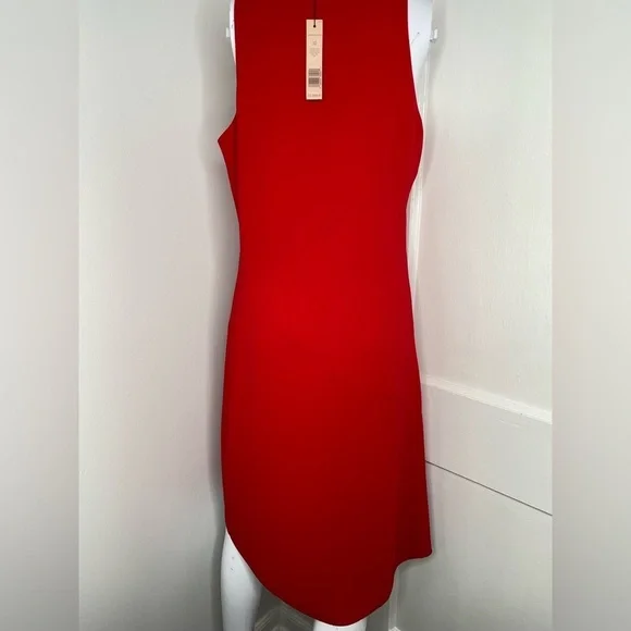 RACHEL ROY NWT Red Fit and Flare Designer Sleeveless Dress - Picture 9 of 12